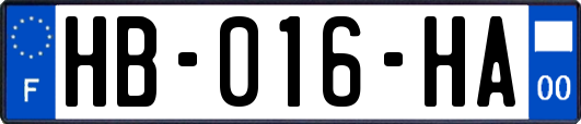 HB-016-HA
