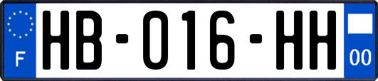 HB-016-HH