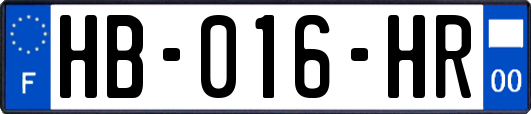 HB-016-HR