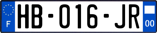 HB-016-JR