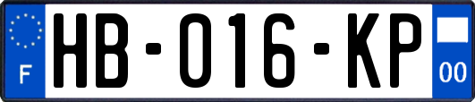 HB-016-KP