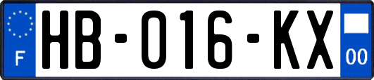 HB-016-KX