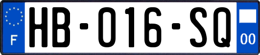 HB-016-SQ