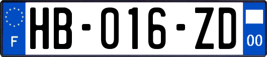 HB-016-ZD