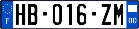 HB-016-ZM