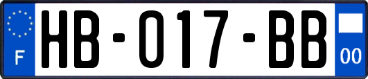 HB-017-BB