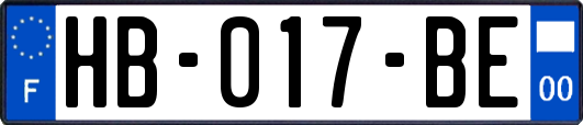 HB-017-BE