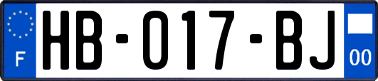 HB-017-BJ