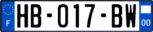 HB-017-BW