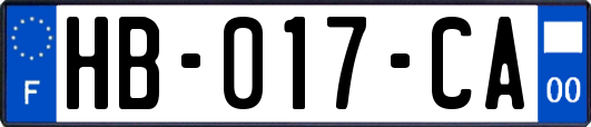 HB-017-CA