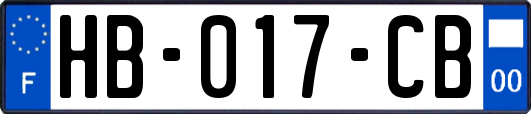 HB-017-CB