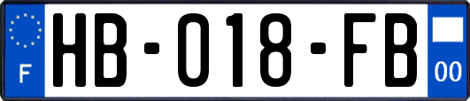 HB-018-FB