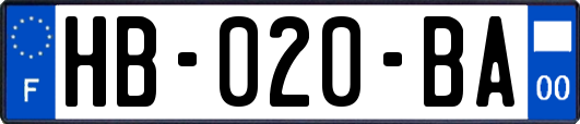 HB-020-BA