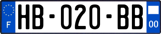 HB-020-BB