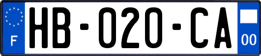 HB-020-CA