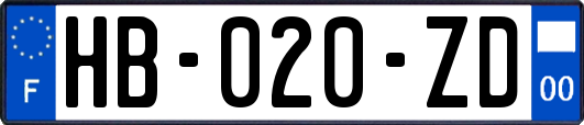 HB-020-ZD