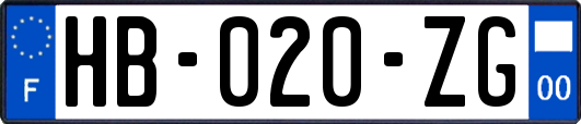 HB-020-ZG