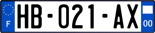 HB-021-AX