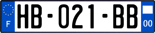 HB-021-BB