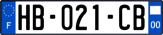 HB-021-CB