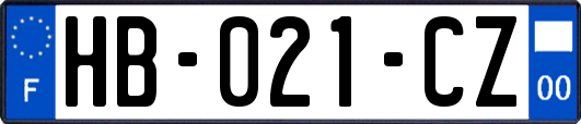 HB-021-CZ