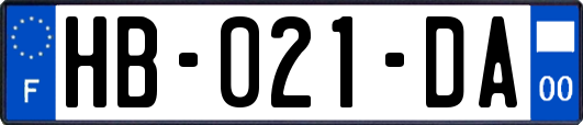 HB-021-DA