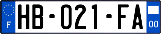 HB-021-FA