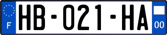 HB-021-HA