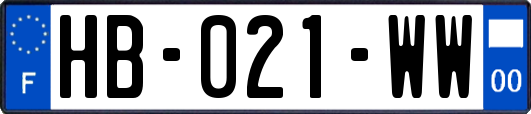 HB-021-WW