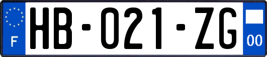 HB-021-ZG