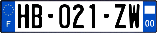 HB-021-ZW