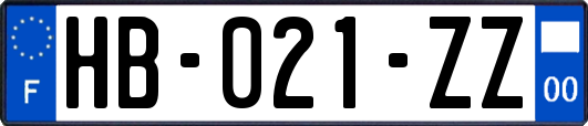 HB-021-ZZ