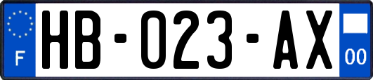 HB-023-AX