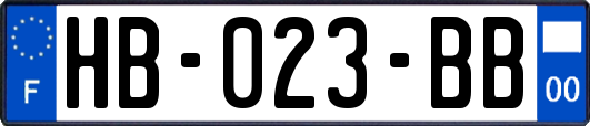 HB-023-BB