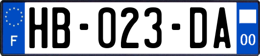 HB-023-DA