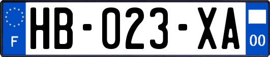 HB-023-XA