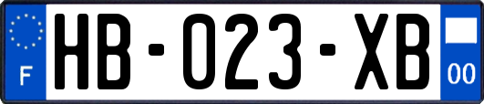 HB-023-XB