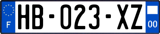 HB-023-XZ