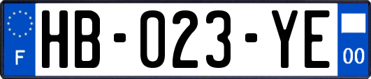HB-023-YE