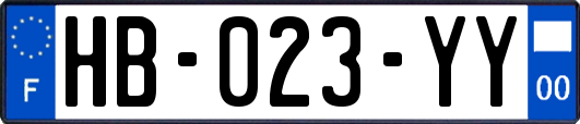 HB-023-YY