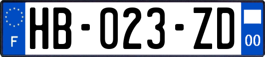 HB-023-ZD