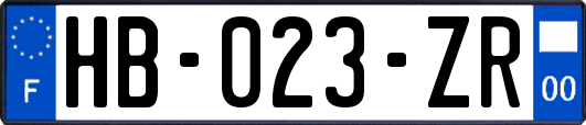 HB-023-ZR