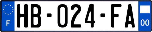 HB-024-FA