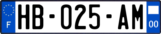 HB-025-AM