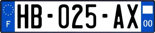 HB-025-AX