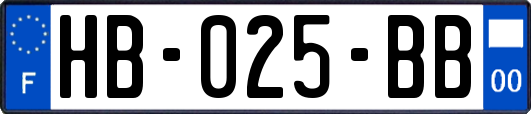 HB-025-BB