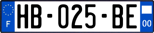 HB-025-BE