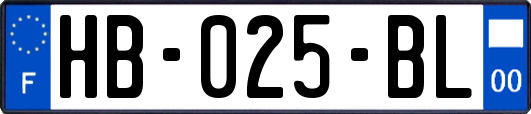 HB-025-BL