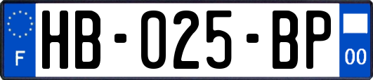 HB-025-BP