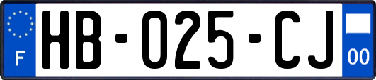 HB-025-CJ